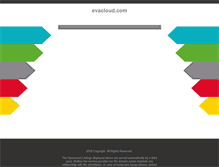Tablet Screenshot of evacloud.com